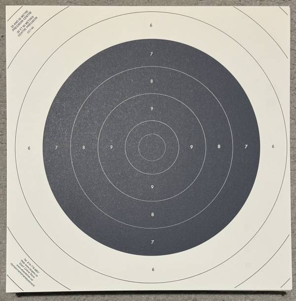 CCT #85 – 25 and 50 Meters Center patch for Target #84 – Cibles Canada ...